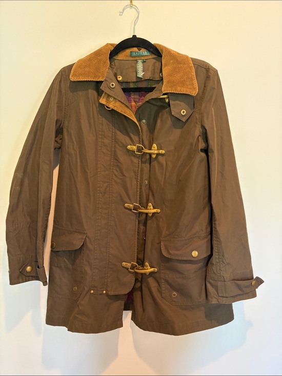 Ralph Lauren Jackets & Blazers - Ralph Lauren Brown Utility Jacket with Tan Corduroy Collar